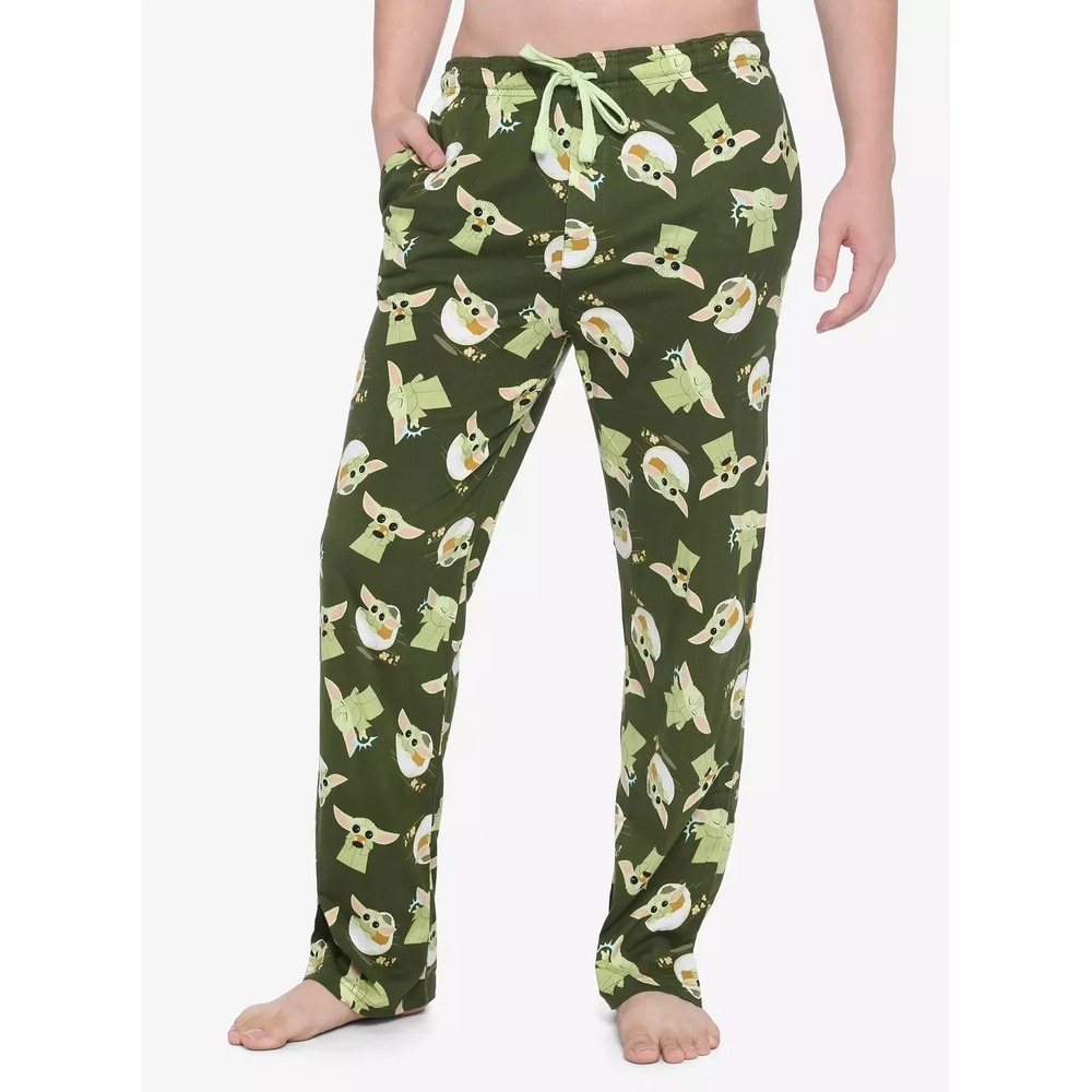 Hot Topic Star Wars The Mandalorian The Child Lounge Pajama Pants Mens XL Grogu
